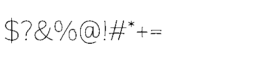 Pathomwai Extra Light Font OTHER CHARS