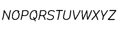 Pathomwai Italic Font UPPERCASE