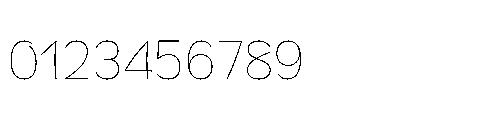 Pathomwai Thin Font OTHER CHARS