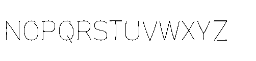 Pathomwai Thin Font UPPERCASE