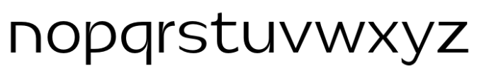 Patihan Sans Light Font LOWERCASE