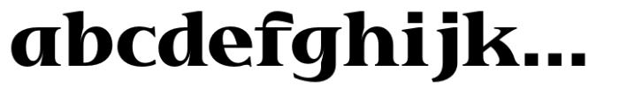 Patihan Serif Bold Font LOWERCASE