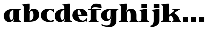 Patihan Serif Extrabold Font LOWERCASE