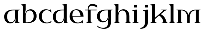 Patihan Serif Regular Font LOWERCASE