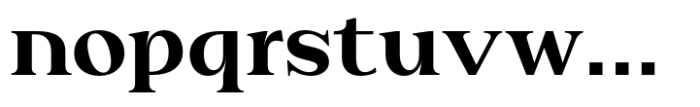 Patihan Serif Semibold Font LOWERCASE