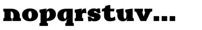 Patihan Slab Black Font LOWERCASE