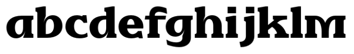 Patihan Slab Bold Font LOWERCASE