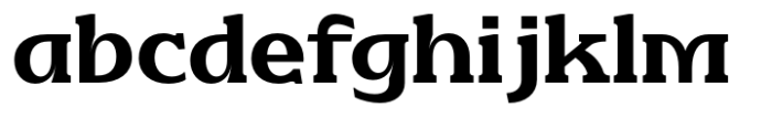 Patihan Slab Semibold Font LOWERCASE