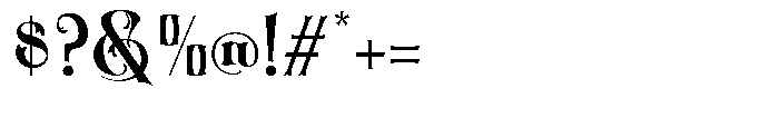 Patrajani Regular Font OTHER CHARS