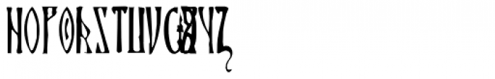 Patriarch Font UPPERCASE
