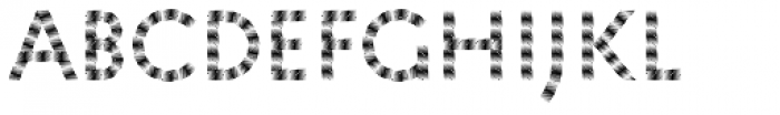 Pattern No5 Fine Regular Font LOWERCASE