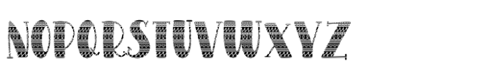 Patternistic Doodle Font UPPERCASE