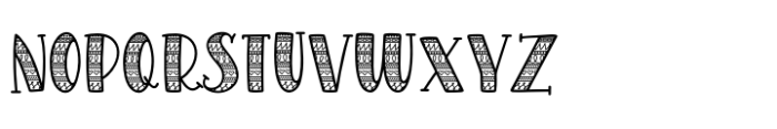 Patternistic Doodle Font LOWERCASE