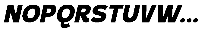 Patugo Italic Font UPPERCASE