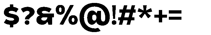 Patugo Regular Font OTHER CHARS