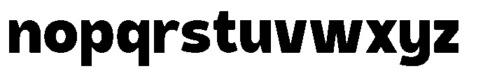 Patugo Regular Font LOWERCASE