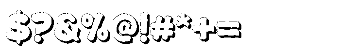 Patuk Grent Extrude Font OTHER CHARS