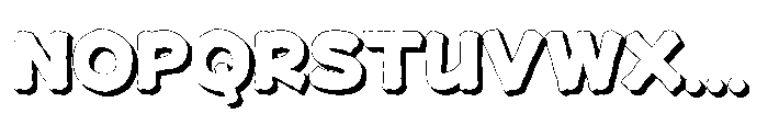Patuk Grent Extrude Font UPPERCASE