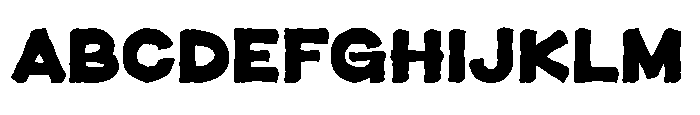 Patuk Grent Regular Font UPPERCASE