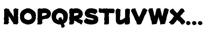 Patuk Grent Regular Font UPPERCASE