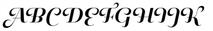 Pauline Didone Bold Italic Font UPPERCASE