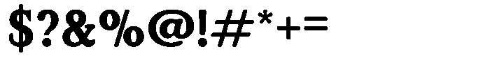 Pavalo Font OTHER CHARS