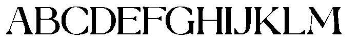 Paverina Font UPPERCASE