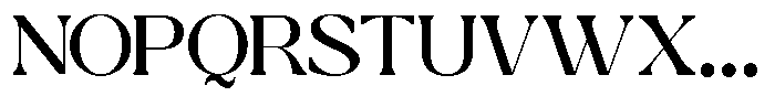 Paverina Font UPPERCASE