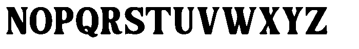 Paverno Font UPPERCASE