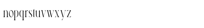 Pavon Light Font LOWERCASE