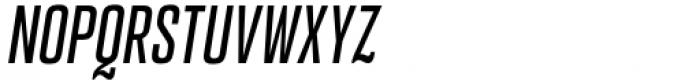 Pawl Skinny Regular Italic Font UPPERCASE
