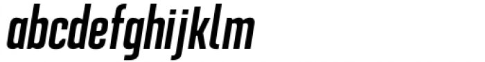 Pawl Skinny Semibold Italic Font LOWERCASE