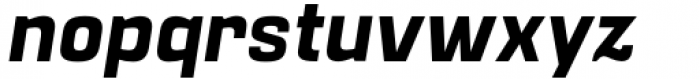 Pawl Slim Bold Italic Font LOWERCASE