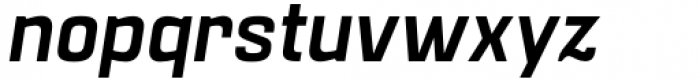 Pawl Slim Semibold Italic Font LOWERCASE
