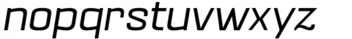 Pawl Square Regular Italic Font LOWERCASE