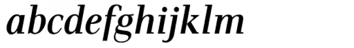 Pax SemiBold Italic Font LOWERCASE