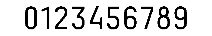 PARKING Regular Font OTHER CHARS