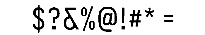 PARKING Regular Font OTHER CHARS