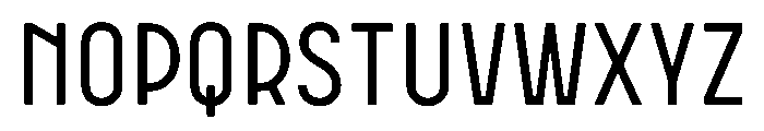 PARKING Regular Font UPPERCASE