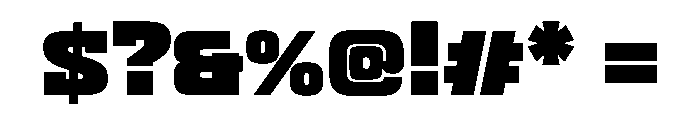 PaamonDL3.0AAA Black Font OTHER CHARS