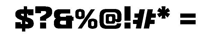 PaamonDL3.0AAA Bold Font OTHER CHARS