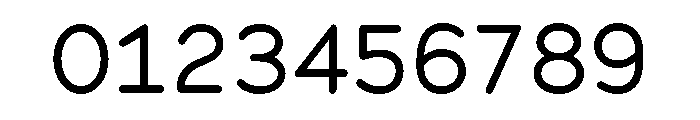 PachinkoLimited RegularMono Font OTHER CHARS