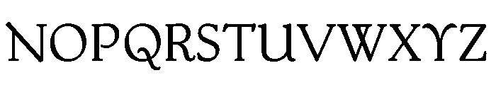 PackardNewStyle Regular Font UPPERCASE