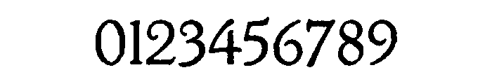 PackardOldStyle Regular Font OTHER CHARS