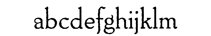PackardOldStyle Regular FONT