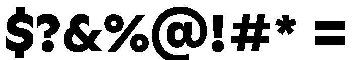 Paloma Fizzy Heavy Font OTHER CHARS