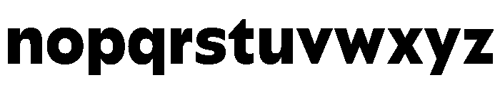 Paloma Heavy Font LOWERCASE