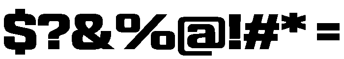 Panell TRIAL Bold Font OTHER CHARS