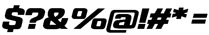Panell TRIAL BoldItalic Instance Font OTHER CHARS