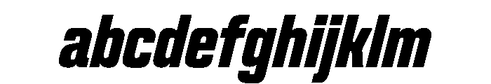 Panell TRIAL CompressedBoldItalic Instance FONT